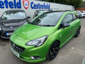 Vauxhall Corsa 1.4 Limited Edition 3dr Hatchback Petrol Green at Cestrefeld Car Sales Chesterfield