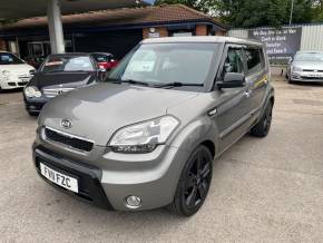 Kia Soul 1.6 CRDi Tempest 5dr Auto Hatchback Diesel Silver at Cestrefeld Car Sales Chesterfield