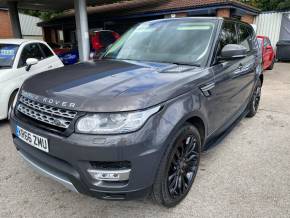 Land Rover Range Rover Sport 3.0 SDV6 [306] HSE 5dr Auto Estate Diesel Grey at Cestrefeld Car Sales Chesterfield