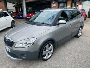 Skoda Fabia 1.6 TDI CR 105 Scout 5dr Estate Diesel Beige at Cestrefeld Car Sales Chesterfield