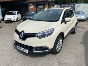 Renault Captur 1.5 dCi 90 Dynamique MediaNav Energy 5dr Hatchback Diesel Cream at Cestrefeld Car Sales Chesterfield