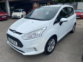 Ford B-MAX 1.4 Zetec 5dr MPV Petrol White at Cestrefeld Car Sales Chesterfield