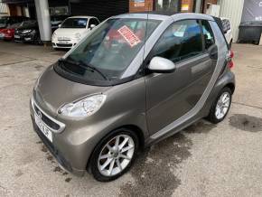 Smart Fortwo Cabrio 1.0 Passion mhd 2dr Softouch Auto [2010] Convertible Petrol Grey at Cestrefeld Car Sales Chesterfield